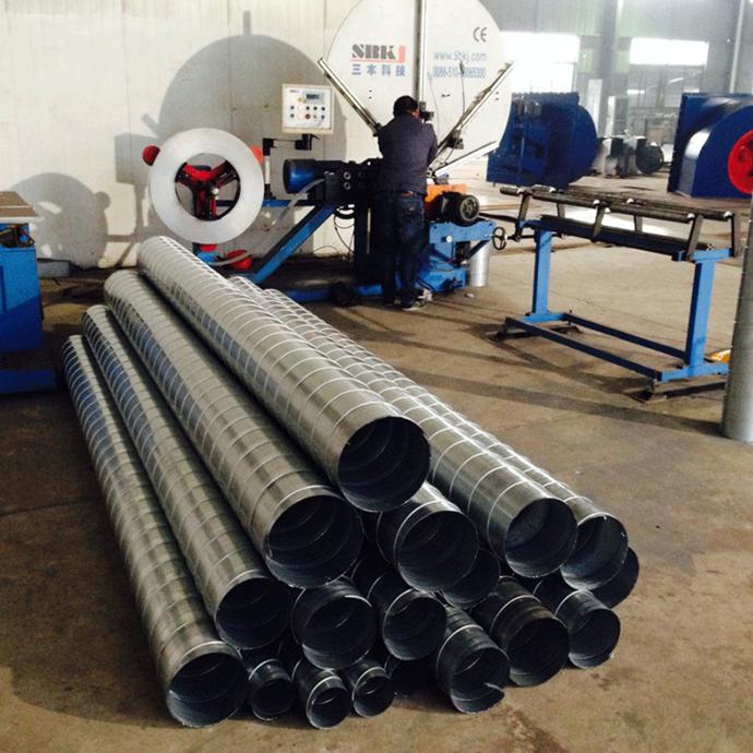 江蘇清風(fēng)通用機(jī)械 專業(yè)螺旋風(fēng)管廠家，鍍鋅風(fēng)管直銷(xiāo)，高清細(xì)節(jié)圖與設(shè)備銷(xiāo)售一覽